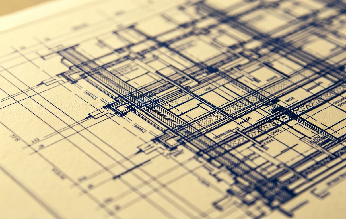 Textură tehnică blueprint